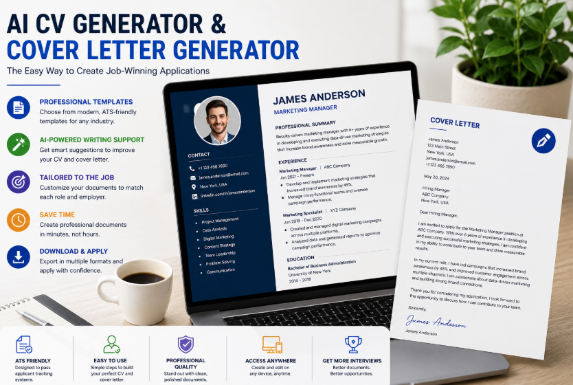AI CV Generator and Cover Letter Generator: The Easy Way to Create Job-Winning Applications